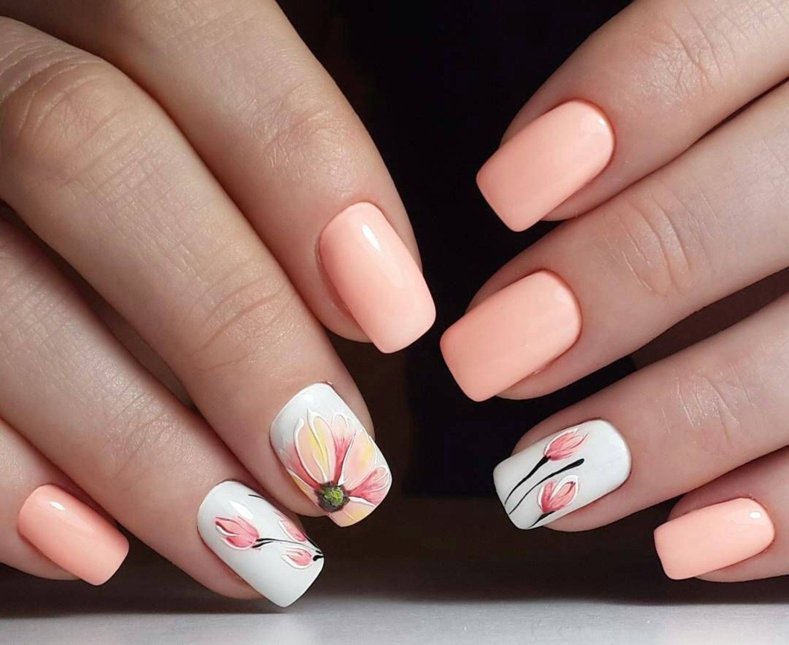 trendy vesennego manikyura